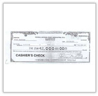 Fake Check FedExCU
