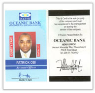 Fake account officer