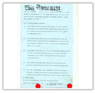 Fake agreement