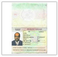 Fake passport ClaudeDaniel